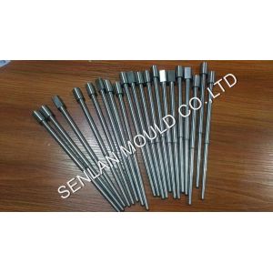 L265mm Hole Die Casting Mold Parts , Straight Step Cooling Core Pins Custom Processing