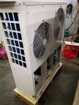 20kW with 80 ℃ high temp water outlet , side-discharge fan； air source heat pump