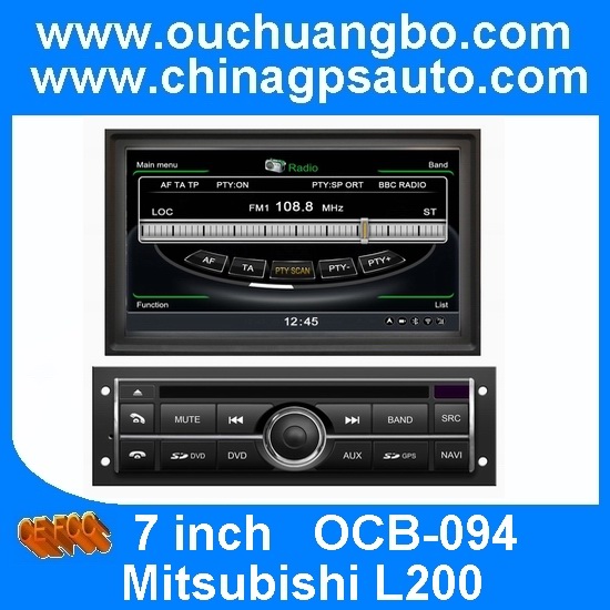 Ouchuangbo S100 Car Multimedia Kit for Mitsubishi L200 DVD GPS Navigation Bluetooth iPod Touch Screen Player