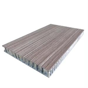 China Moisture Proof Aluminium Honeycomb Board For Luxury Vehicle Ship Interior Decoration factory