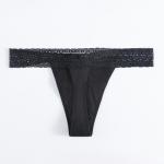Leak Proof Reusable Period Panties Thong Underwear Breathable Cotton Sexy Lace