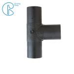 Dn 50-630mm HDPE Equal Tee Buttweld With 100% Virgin Material PE100
