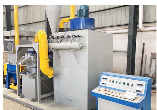 Small Cable Wire Recycling Machine with Video Outgoing-Inspection Feature and PLC Control