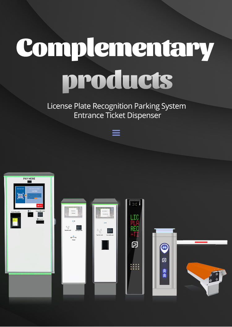 Parking Ticket Kiosk with NFC Card Reader QR Code 10.1-inch Exit Ticket Machine