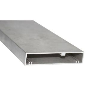 China Hollow Rectangle Powder Coated Medical Aluminum Extrusion Profiles factory
