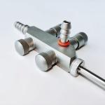 Laparoscopic Suction Irrigation Tube with Three Channels and Stainless Steel