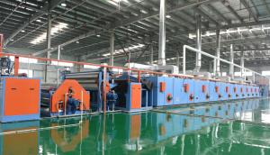 China High Efficient Electrostatic Flocking Equipment / Total Power 86KW Flocking Machine factory