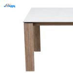 1500mm Modern Ceramic Top Dining Table Corrosion Resistance For Indoor Use DT