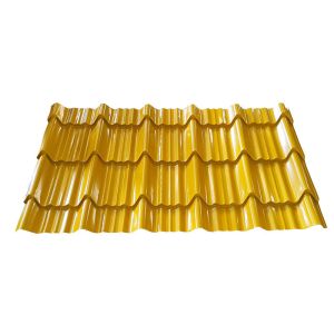 Plc Control Roof Tile Glazed Tile Forming Machine Customized