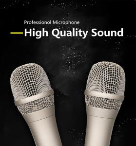 China Clear Voice Wired Studio Condenser Microphone 12mv/PA GESTTON factory