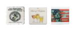 Popular Good Quality Anti Slip Marble Stone Coaster Customized Size and Printed