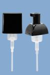 30-410 Lotion Dispenser Pump Black Rectangle Closure For Rectangle Bottle Mouth