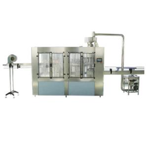 China 380V 50Hz Drinking Water Filling Machine With Flushing Filling Sealing Combination factory