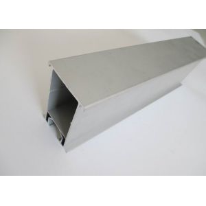 Silver T6 Solar Frames Aluminum Extrusions Profile ISO9001 Certification