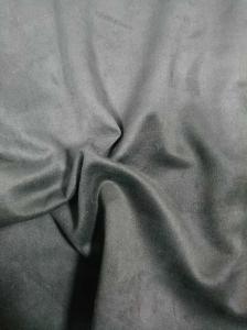 China Black single-sided suede 300gsm factory