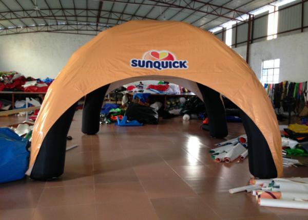 Advertising Exhibition Inflatable Event Shelter , 5 X 5m Blow Up Event Shelter