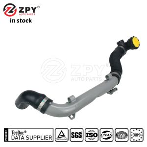 ZPY 95B121109E Radiator Cooling Coolant Hose Pipe Line Tube For Porsche Macan