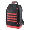 Buy cheap Water Resistant Tool Backpack Stylish Practical Backpack Black Red Color from wholesalers