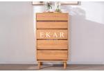 Chest Cabinet Solid Wood 5 Drawers Corner Table Europe Modern Style FL-B005-D