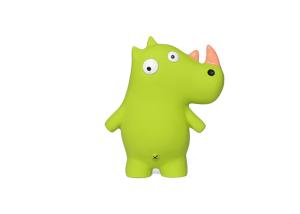 China 12x11cm Long Lasting Durable Rubber Puppy Teething Toys Animal Shape Grinding Teeth factory