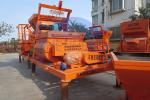 Mobile Vertical Shaft Mortar Mixer, 30s - 45s Heavy Duty JS500 Cement Mixer