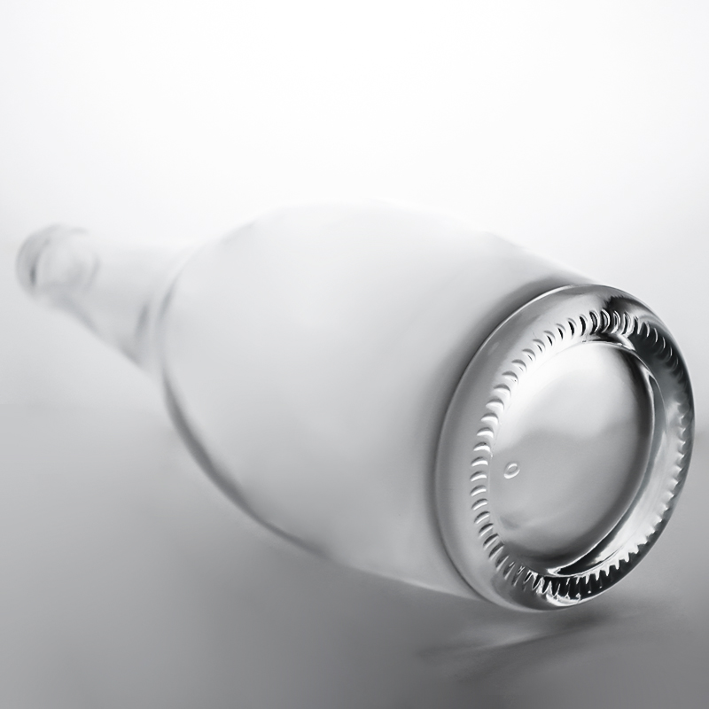Glass Beverage Bottle for Champagne Brandy and Whisky 750ml Super Flint Material