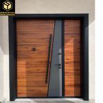 Swing Left Grey Homes Stainless Steel Swing Door House Door Opens Outward