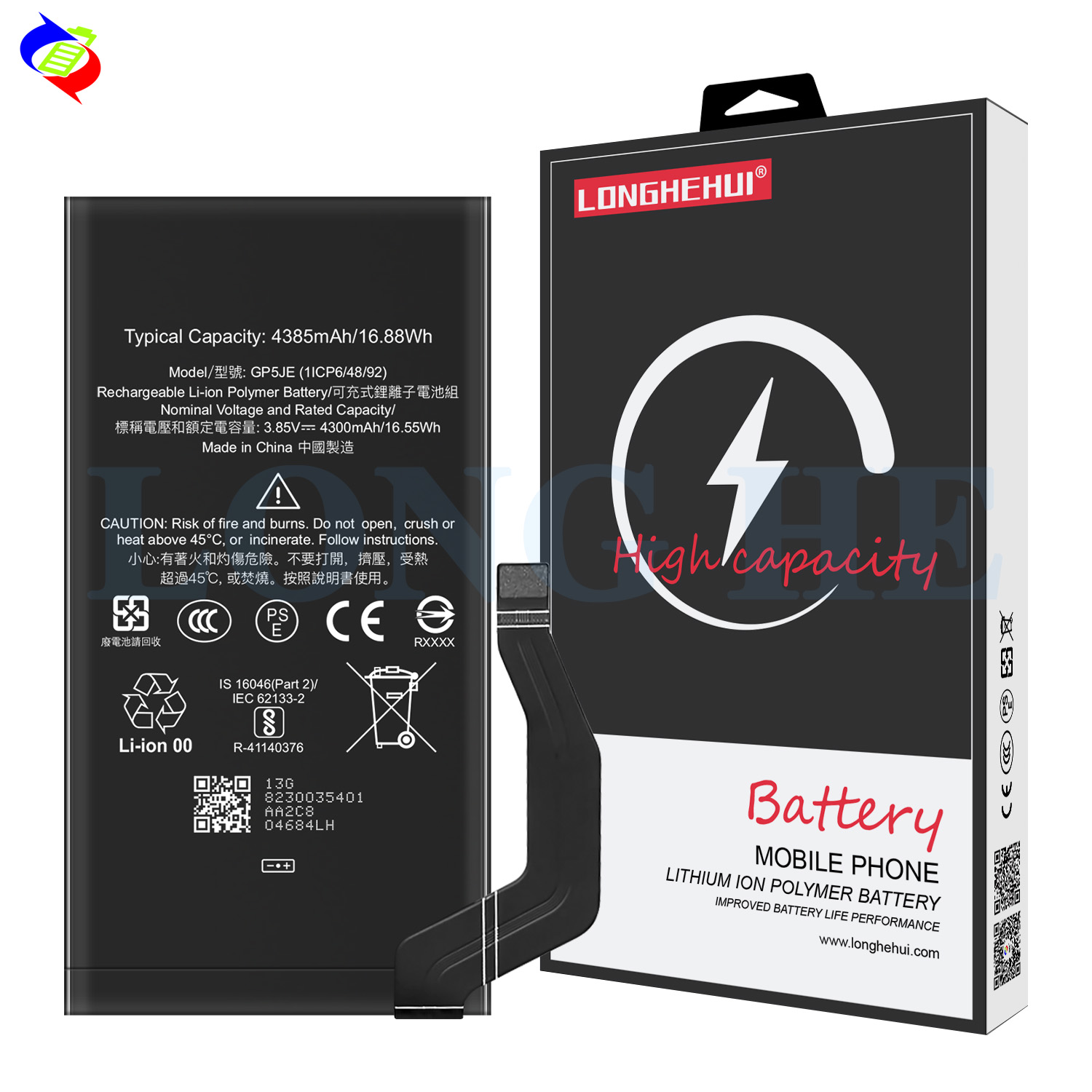 Original GP5JE Battery For Google Pixel 7 A Genuine Replacement Phone Battery