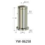 Silver Plated M6 Female Thread Ceiling Picture Hanging Systems YW86256