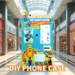 Traffic Areas On-Demand Phone Case Maker Vending Machine with 220V/50Hz Power
