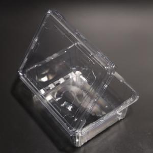 China Eco Friendly Plastic Food Container PET Food Storage Container Leak Proof Plastic Vegetable Storage Containers factory