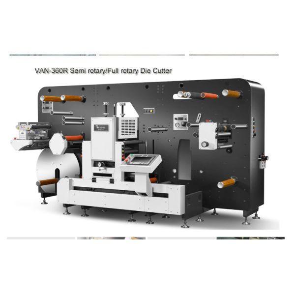 China CO2 Laser Label Cutting Machine 380V / 40A DSP Control System factory