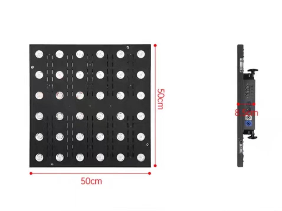 LED 36*3W 90 RGBW Full Color Matrix Lamp Light for DJ Disco Party Stage Effect Lights