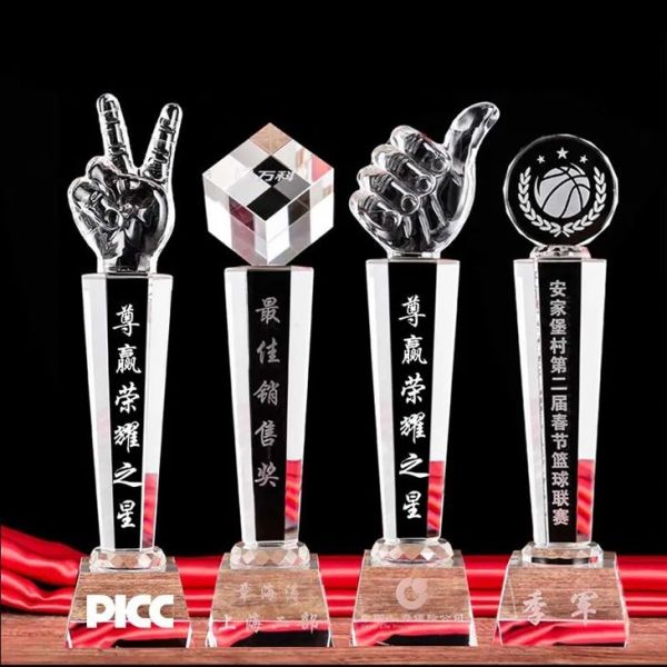 Honor Of Crystal Cheap Wholesale K9 Blank Awards Custom 3d Laser Engrving