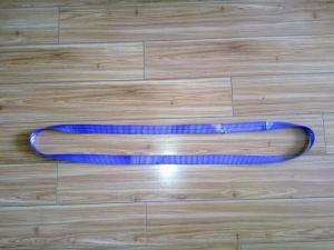 China One Way Endless Webbing Sling Single Eye For Lifting Steel Pipe And Tubing factory