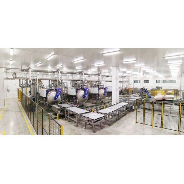 Fully Automatic and Highly Secure Double Door Sterilization Retort