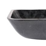 Dark Green Bathroom Wash Basins 18 Inch Gray Onyx Handmade Rectangular