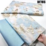2023 Fashion African Brocade Fabric Jacquard Damask Design For Party Wedding