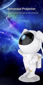 China 360 Degree Rotation Astronaut Design LED Projector Night Light factory
