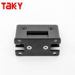 China Wholesale Matt Black 90 Degree Wall to Glass 10 mm Shower Glass Door Hinge