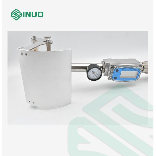 China IPX3 IPX4 Spray Nozzle with Digital Flowmeter for Electronics Testing factory