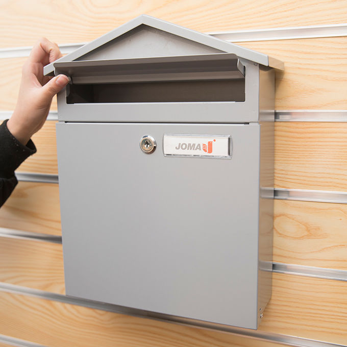 Durable Residential Wall Mounted Letterbox Galvanized Sheet Mailbox