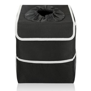 China Toiletry Car Organizer Bag Hanging Internal Waterproof Car Trash Can Bag 8X7X10&quot; factory