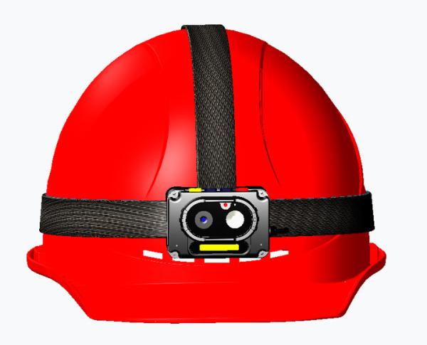 4G 4k Smart Railway Helmet Camera Explosion Proof LED Headlamps With Anti-Shake