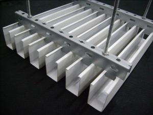China OEM Perforated Aluminum Ceiling Panels Tiles Grate Fire Soundproof factory