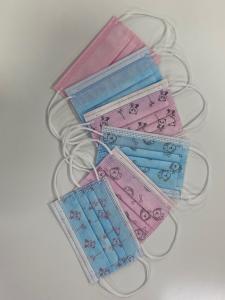 China Kids Disposable Protective Face Mask 3 Ply Non Woven Face Mask factory