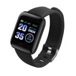 116 Plus Heart Rate Smartwatch 160mAh Blood Pressure Oxygen Sport Smartwatch Gym