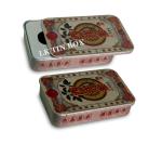 Pink Candy Mint Tablets Small Tin Boxes 83 x 62 x 16 mm ISO9001 2008 Approved