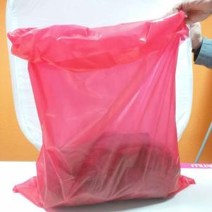 China Water-soluble laundry bags from PVA, red, 100 L, W 710 mm, L 990 mm factory