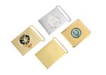 Metal Locket Military Style Belt Buckles Electroplate Die Casting